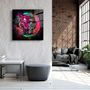 Autres décorations murales - ・"Abstract Tiger"・Glass Wall Art | Artdesigna Glass Printing Wall Arts. - ARTDESIGNA