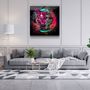 Autres décorations murales - ・"Abstract Tiger"・Glass Wall Art | Artdesigna Glass Printing Wall Arts. - ARTDESIGNA