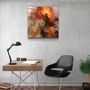 Autres décorations murales - ・"Lava"・Glass Wall Art | Artdesigna Glass Printing Wall Arts. - ARTDESIGNA