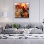 Autres décorations murales - ・"Lava"・Glass Wall Art | Artdesigna Glass Printing Wall Arts. - ARTDESIGNA