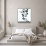 Autres décorations murales - ・"Smoky Lines"・Glass Wall Art | Artdesigna Glass Printing Wall Arts. - ARTDESIGNA