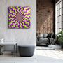 Autres décorations murales - ・"Hypnotize"・Glass Wall Art | Artdesigna Glass Printing Wall Arts. - ARTDESIGNA