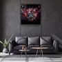Other wall decoration - ・"Abstract Tiger"・Glass Wall Art | Artdesigna Glass Printing Wall Arts. - ARTDESIGNA