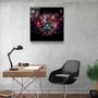Other wall decoration - ・"Abstract Tiger"・Glass Wall Art | Artdesigna Glass Printing Wall Arts. - ARTDESIGNA