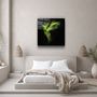 Other wall decoration - ・"Green Parrot"・Glass Wall Art | Artdesigna Glass Printing Wall Arts. - ARTDESIGNA