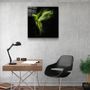 Other wall decoration - ・"Green Parrot"・Glass Wall Art | Artdesigna Glass Printing Wall Arts. - ARTDESIGNA