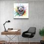 Other wall decoration - ・"Skulla"・Glass Wall Art | Artdesigna Glass Printing Wall Arts. - ARTDESIGNA