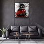 Autres décorations murales - ・"Abstract Cat"・Glass Wall Art | Artdesigna Glass Printing Wall Arts. - ARTDESIGNA