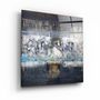Autres décorations murales - ・"Abstractface"・Glass Wall Art | Artdesigna Glass Printing Wall Arts. - ARTDESIGNA