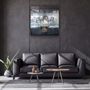 Autres décorations murales - ・"Abstractface"・Glass Wall Art | Artdesigna Glass Printing Wall Arts. - ARTDESIGNA