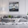 Autres décorations murales - ・"Abstractface"・Glass Wall Art | Artdesigna Glass Printing Wall Arts. - ARTDESIGNA