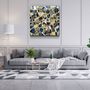 Autres décorations murales - ・"Abstractstone"・Glass Wall Art | Artdesigna Glass Printing Wall Arts. - ARTDESIGNA