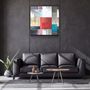Other wall decoration - ・"Squares"・Glass Wall Art | Artdesigna Glass Printing Wall Arts. - ARTDESIGNA