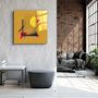 Autres décorations murales - ・"Abstract17"・Glass Wall Art | Artdesigna Glass Printing Wall Arts. - ARTDESIGNA