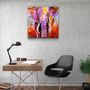 Other wall decoration - ・"Elepurple"・Glass Wall Art | Artdesigna Glass Printing Wall Arts. - ARTDESIGNA