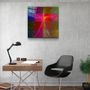 Autres décorations murales - ・"Absctract Colors"・Glass Wall Art | Artdesigna Glass Printing Wall Arts. - ARTDESIGNA