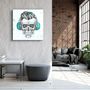 Other wall decoration - ・"Skulla3"・Glass Wall Art | Artdesigna Glass Printing Wall Arts. - ARTDESIGNA