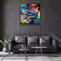 Other wall decoration - ・"Abstract Lips"・Glass Wall Art | Artdesigna Glass Printing Wall Arts. - ARTDESIGNA