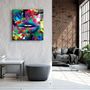 Other wall decoration - ・"Abstract Lips"・Glass Wall Art | Artdesigna Glass Printing Wall Arts. - ARTDESIGNA