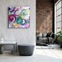 Autres décorations murales - ・"Absctract Colors"・Glass Wall Art | Artdesigna Glass Printing Wall Arts. - ARTDESIGNA