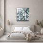 Autres décorations murales - ・"Flower Mosaic"・Glass Wall Art | Artdesigna Glass Printing Wall Arts. - ARTDESIGNA