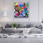Autres décorations murales - ・"Color Mix"・Glass Wall Art | Artdesigna Glass Printing Wall Arts. - ARTDESIGNA