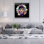 Autres décorations murales - ・"Lion Abstract"・Glass Wall Art | Artdesigna Glass Printing Wall Arts. - ARTDESIGNA