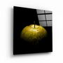 Other wall decoration - ・"Yellow Apple"・Glass Wall Art | Artdesigna Glass Printing Wall Arts. - ARTDESIGNA