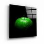 Autres décorations murales - ・"Green Apple"・Glass Wall Art | Artdesigna Glass Printing Wall Arts. - ARTDESIGNA