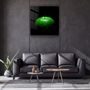 Autres décorations murales - ・"Green Apple"・Glass Wall Art | Artdesigna Glass Printing Wall Arts. - ARTDESIGNA