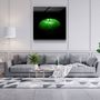 Autres décorations murales - ・"Green Apple"・Glass Wall Art | Artdesigna Glass Printing Wall Arts. - ARTDESIGNA