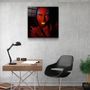 Autres décorations murales - ・"Dreamer Red"・Glass Wall Art | Artdesigna Glass Printing Wall Arts. - ARTDESIGNA