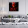 Autres décorations murales - ・"Dreamer Red"・Glass Wall Art | Artdesigna Glass Printing Wall Arts. - ARTDESIGNA