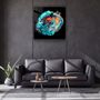 Autres décorations murales - ."Supra Colors - S5". Glass Wall Art | Artdesigna Glass Printing Wall Arts. - ARTDESIGNA