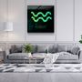 Other wall decoration - ."Zodiac V2 - Aquarius". Glass Wall Art | Artdesigna Glass Printing Wall Arts. - ARTDESIGNA