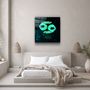 Autres décorations murales - ."Zodiac V2 - Cancer". Glass Wall Art | Artdesigna Glass Printing Wall Arts. - ARTDESIGNA