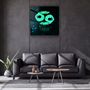 Autres décorations murales - ."Zodiac V2 - Cancer". Glass Wall Art | Artdesigna Glass Printing Wall Arts. - ARTDESIGNA