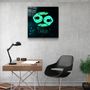 Autres décorations murales - ."Zodiac V2 - Cancer". Glass Wall Art | Artdesigna Glass Printing Wall Arts. - ARTDESIGNA