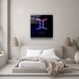 Autres décorations murales - ."Zodiac V2 - Gemini". Glass Wall Art | Artdesigna Glass Printing Wall Arts. - ARTDESIGNA