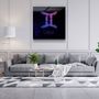 Autres décorations murales - ."Zodiac V2 - Gemini". Glass Wall Art | Artdesigna Glass Printing Wall Arts. - ARTDESIGNA