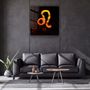 Other wall decoration - ."Zodiac V2 - Leo". Glass Wall Art | Artdesigna Glass Printing Wall Arts. - ARTDESIGNA