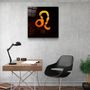 Other wall decoration - ."Zodiac V2 - Leo". Glass Wall Art | Artdesigna Glass Printing Wall Arts. - ARTDESIGNA