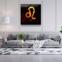 Other wall decoration - ."Zodiac V2 - Leo". Glass Wall Art | Artdesigna Glass Printing Wall Arts. - ARTDESIGNA
