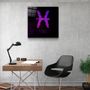 Other wall decoration - ."Zodiac V2 - Pisces". Glass Wall Art | Artdesigna Glass Printing Wall Arts. - ARTDESIGNA