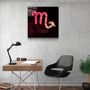 Other wall decoration - ."Zodiac V2 - Scorpio". Glass Wall Art | Artdesigna Glass Printing Wall Arts. - ARTDESIGNA