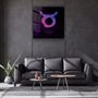 Other wall decoration - ."Zodiac V2 - Taurus". Glass Wall Art | Artdesigna Glass Printing Wall Arts. - ARTDESIGNA