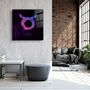 Other wall decoration - ."Zodiac V2 - Taurus". Glass Wall Art | Artdesigna Glass Printing Wall Arts. - ARTDESIGNA
