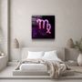 Autres décorations murales - ."Zodiac V2 - Virgo". Glass Wall Art | Artdesigna Glass Printing Wall Arts. - ARTDESIGNA