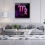 Autres décorations murales - ."Zodiac V2 - Virgo". Glass Wall Art | Artdesigna Glass Printing Wall Arts. - ARTDESIGNA