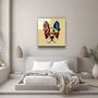 Other wall decoration - ・"Abstract Dog Face"・Glass Wall Art | Artdesigna Glass Printing Wall Arts. - ARTDESIGNA
